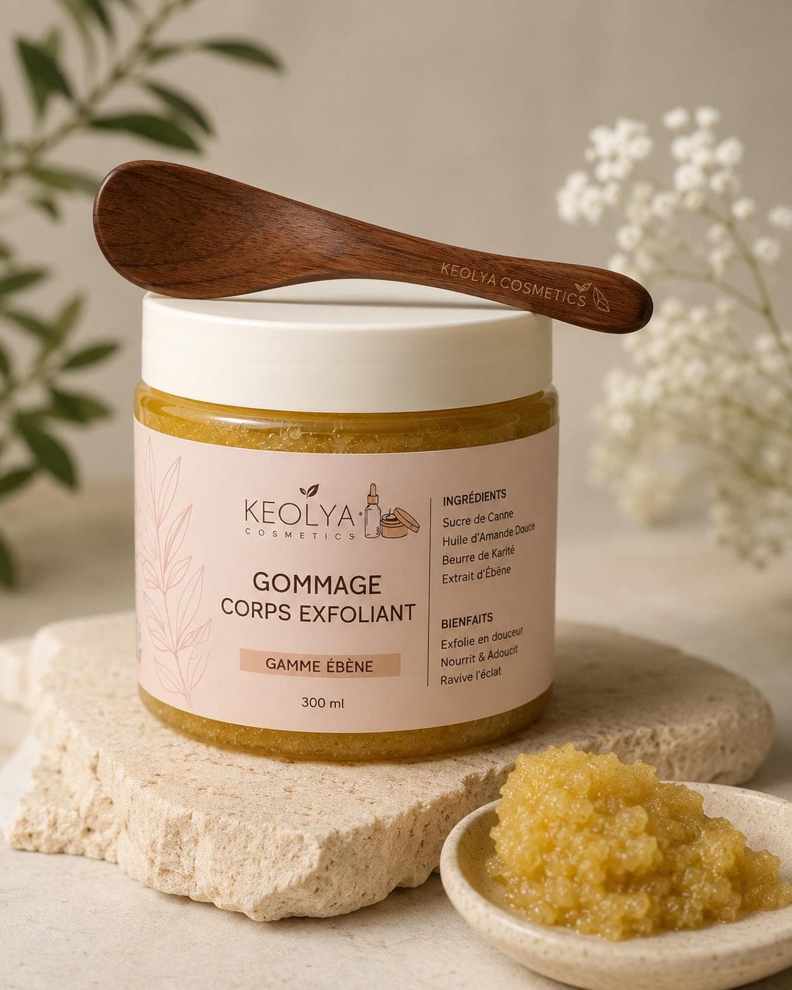 Gommage Corps Exfoliant Ébène